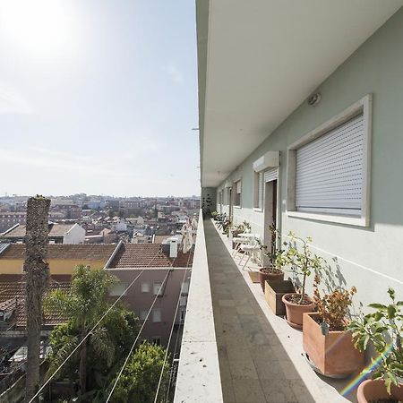 Vista Espetacular Baixa E Rio Lejlighed Lisboa Eksteriør billede