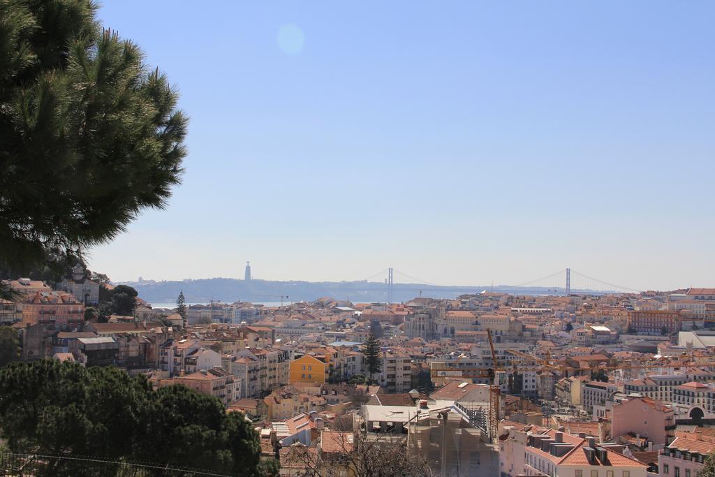 Vista Espetacular Baixa E Rio Lejlighed Lisboa Eksteriør billede