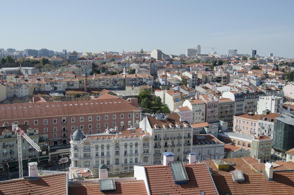 Vista Espetacular Baixa E Rio Lejlighed Lisboa Eksteriør billede